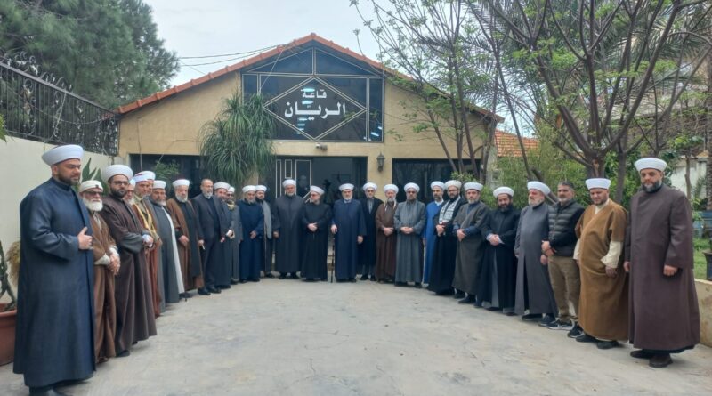 لقاء علمائي في المنية رفضاً للتفاوض المباشر مع العدو